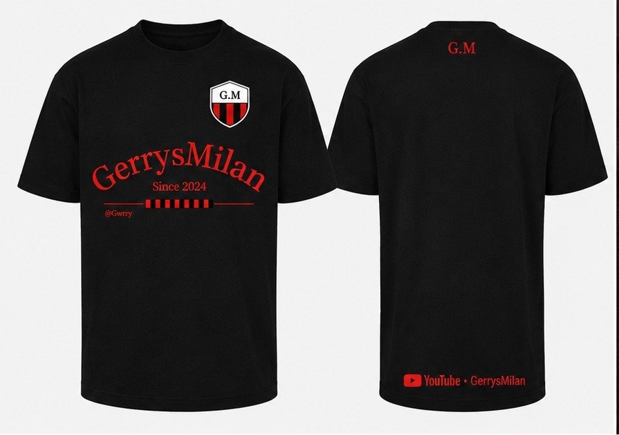 Gerrysmilan Logo-T-Shirt